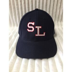 Men's Otto Cap Saint Laurent Otto Cap Strap Baseball Cap Hat Black White Red